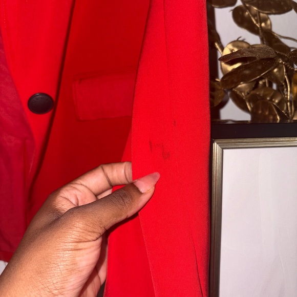 Rag & Bone Vibrant Red Jacket - Picture 11 of 13